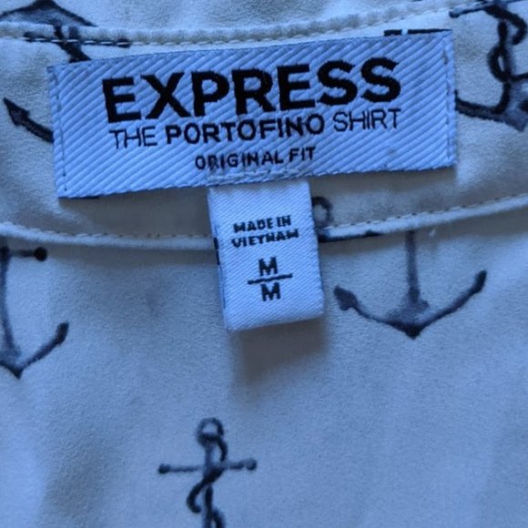 express anchor sleeveless portofino blouse medium - Picture 3 of 6
